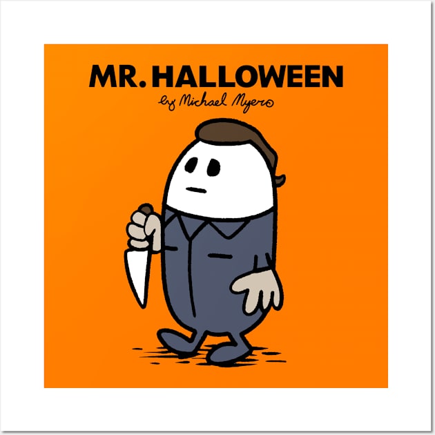 Mr. Halloween Wall Art by ClayGrahamArt